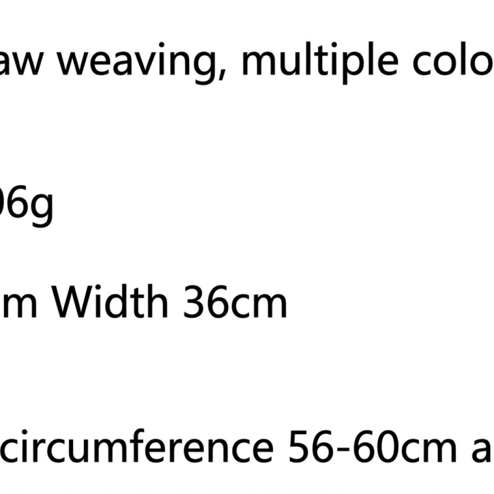Womens Summer Straw Hat Beach  - Hat Floppy Wide recension och pris