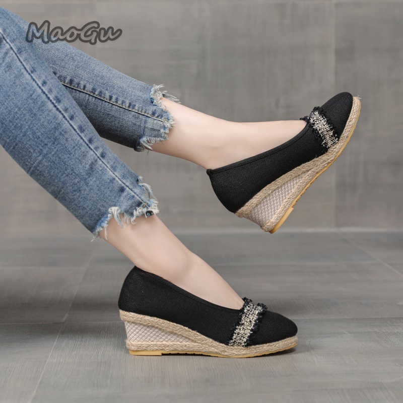 Women's Espadrille Wedges Shoe - Wedge Espadrille Women recension och pris