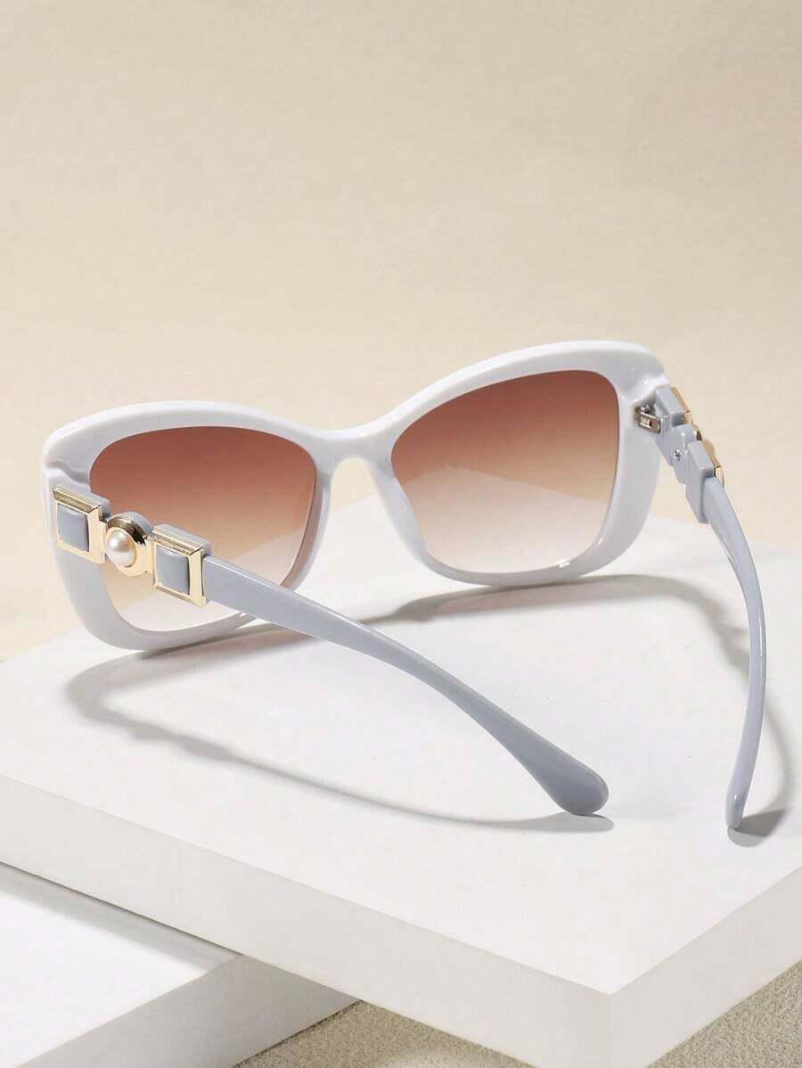 Pearl-Inspired Acrylic Cat-Eye - Sunglasses Cat Eye recension och pris