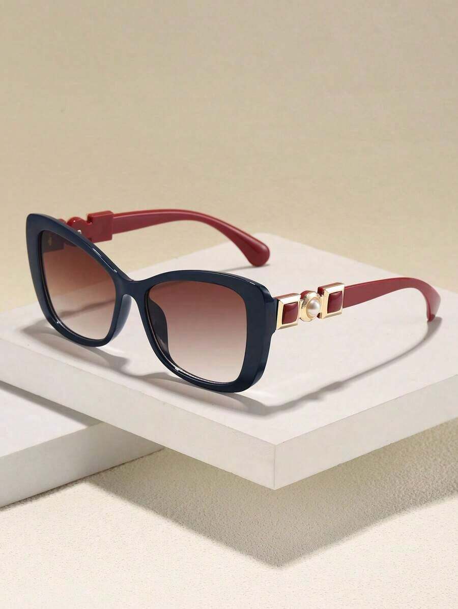 Pearl-Inspired Acrylic Cat-Eye - Sunglasses Cat Eye recension och pris