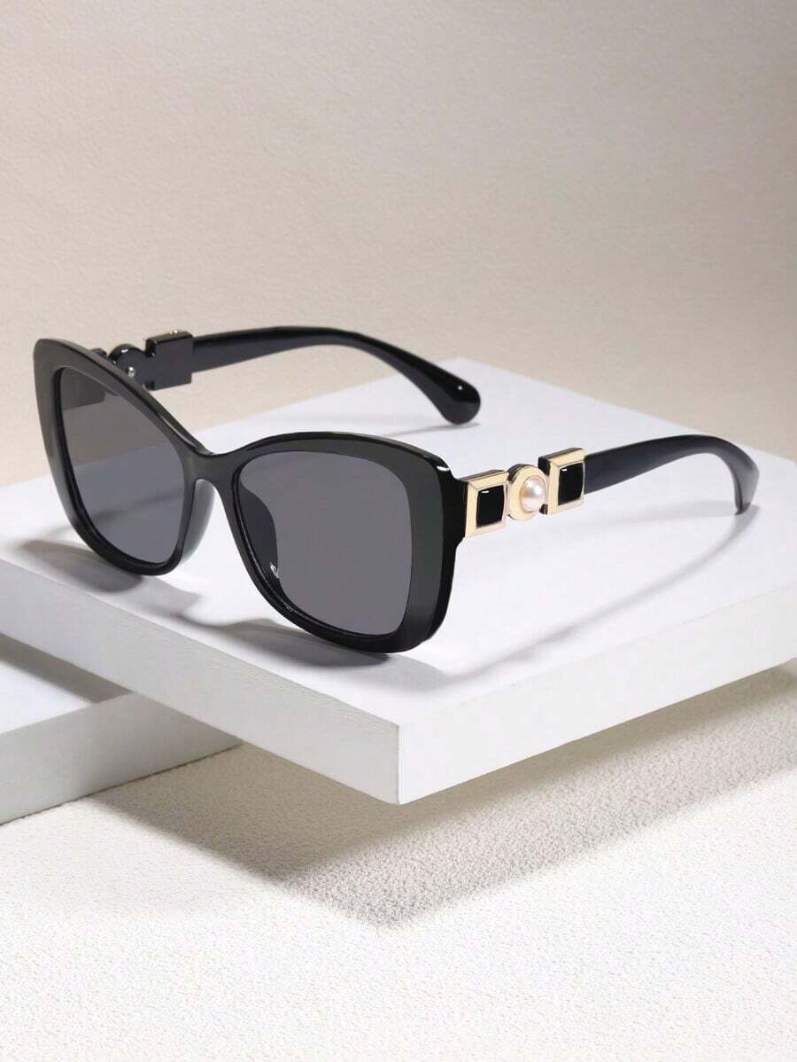 Pearl-Inspired Acrylic Cat-Eye - Sunglasses Cat Eye recension och pris
