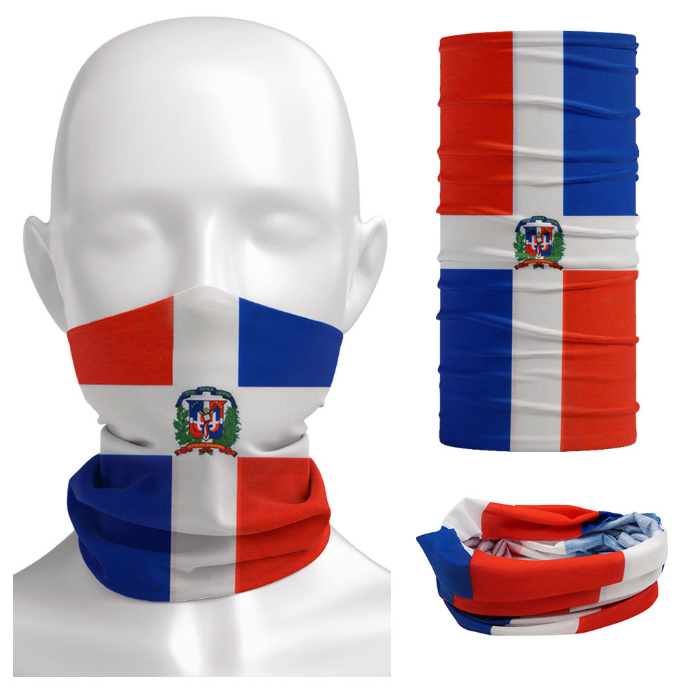 Dominica National Flag Bandana - Headband Summer Knit recension och pris