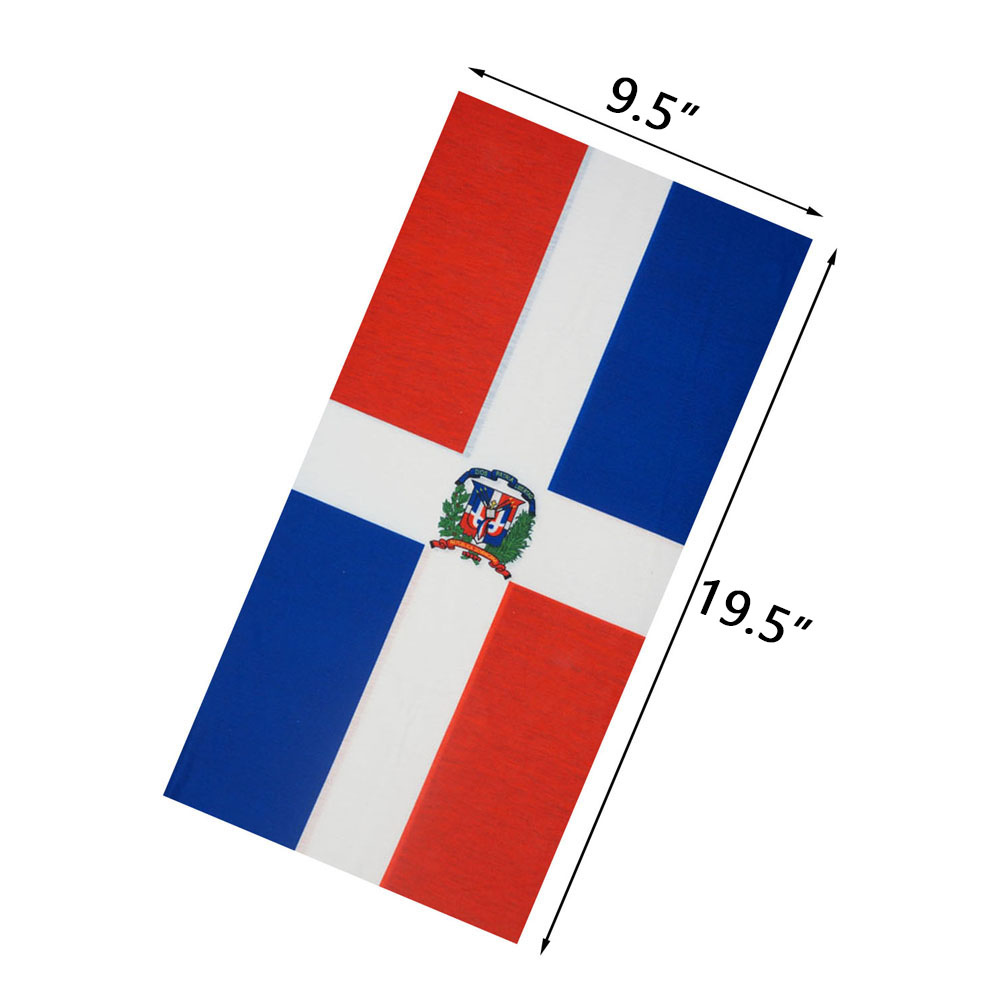 Dominica National Flag Bandana - Headband Summer Knit recension och pris