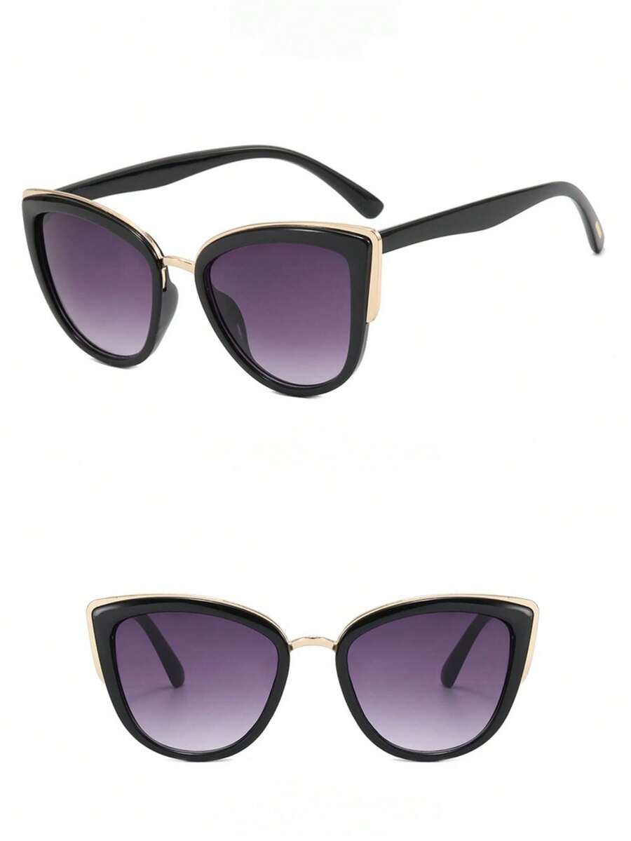 1/2/3/4pcs Oversized Cat Eye M - Sunglasses Cat Eye recension och pris