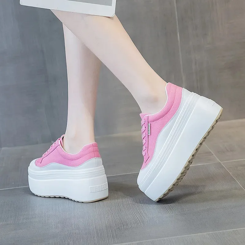 8cm New Canvas Genuine Leather - Wedge Espadrille Women recension och pris