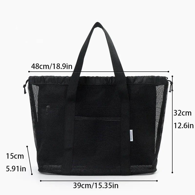 Large Capacity Beach Bag Drain - Tote Bag Beach recension och pris
