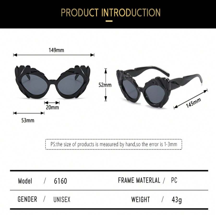 1 Piece Of High-End Women's Ca - Sunglasses Cat Eye recension och pris